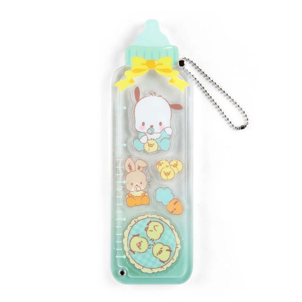 ✅Sanrio Pochacco Long Custom Acrylic Charm Baby Bottle